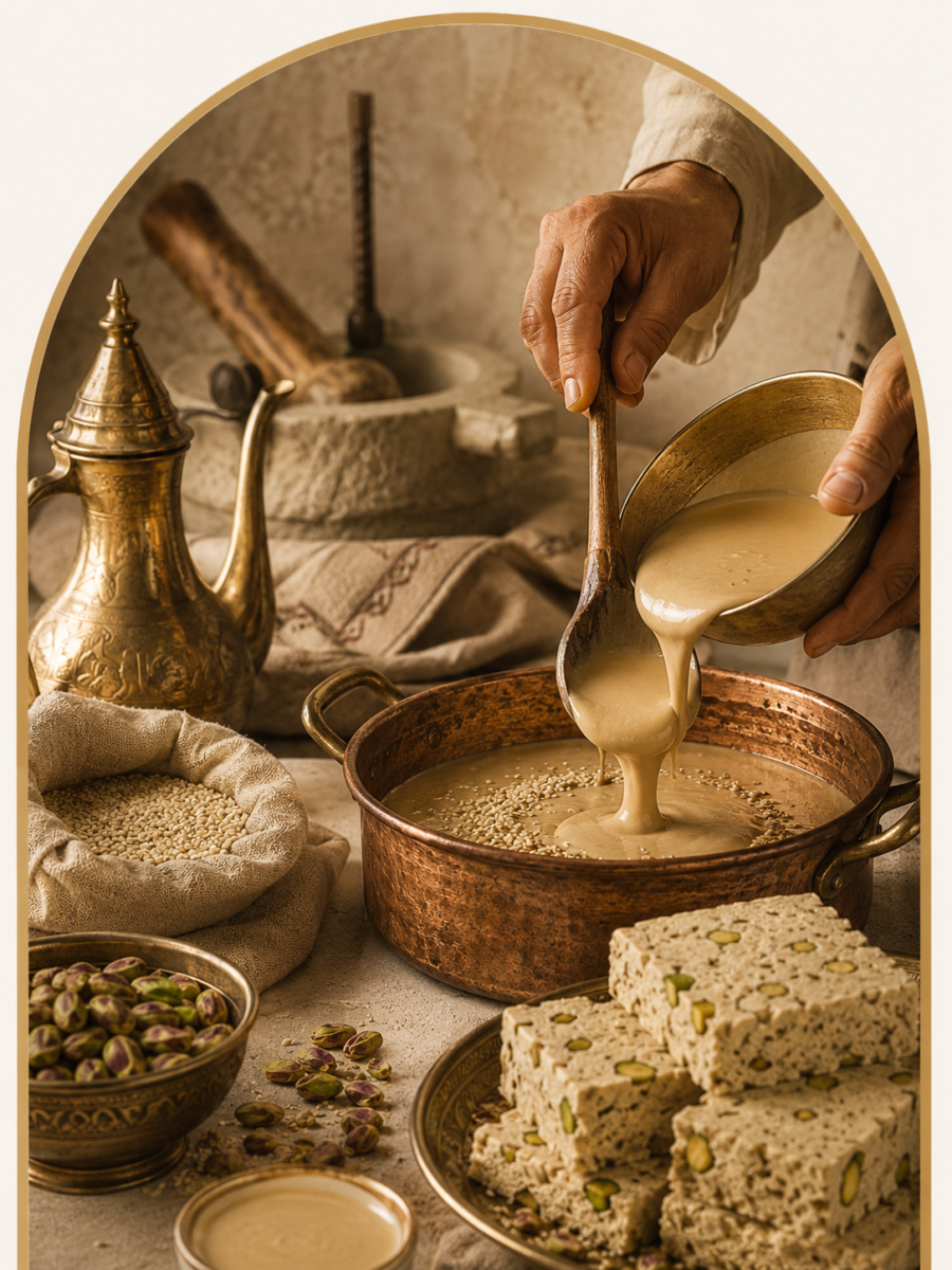 Halva production at the Halva Nazareth factory